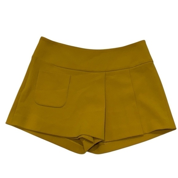 MARYLING Mustard Yellow Shorts Size 38 (FLAWED) - Picture 1 of 7